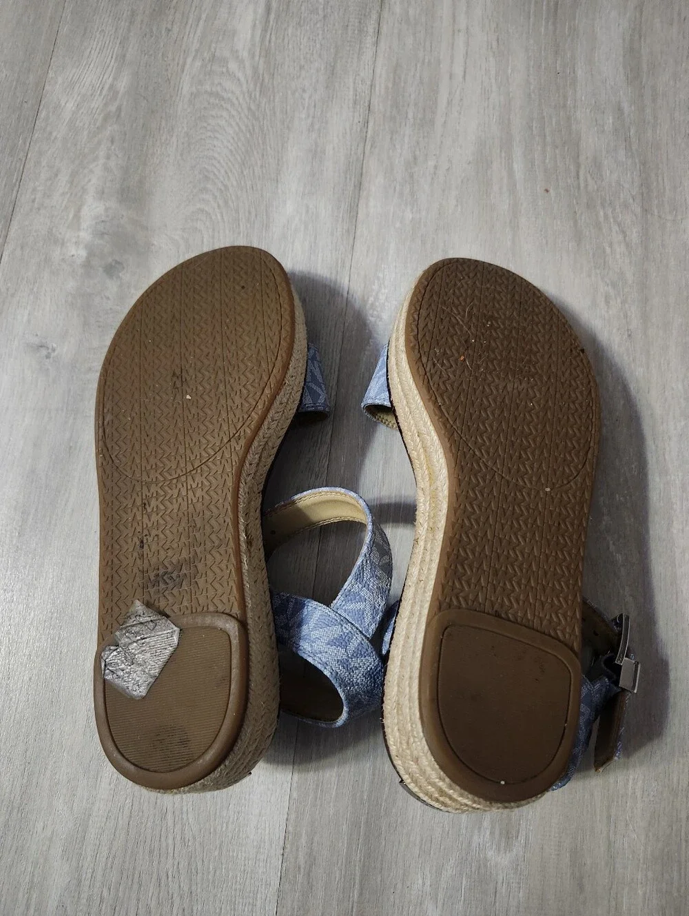 Michael Kors Richie Espadrille Platform Wedge Sandals